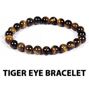 Tiger-Eye Bracelet (Natural Gemstone)